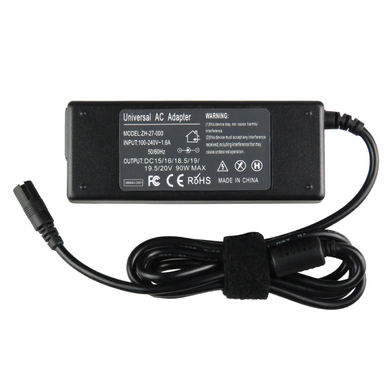 Thế Hệ Thứ Ba Thông Minh Đa Năng Laptop Adapter 90 W Laptop Adapter Sạc Với 100 240V AC Cáp Và Đầu Nối HP Asus