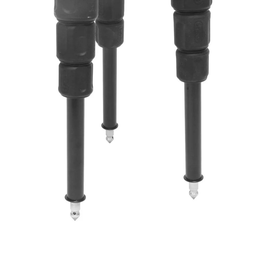 3PCS 3/8 Inch Stainless Steel Anti-Slip Rubber Tripod Spike For Gitzo Benro Tripod Monopod With Cover Photography Accessories