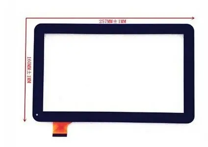 Digitalizzatore Touch screen da 10.1 "per sostituzione sensore vetro pannello Touch DIGMA OPTIMA D10.4 3G TT1002MG