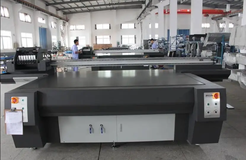 Hot sale BCX laser flat bed 1325 UV printer for glass,acrylic,wood,metal,leather,ceramic with preferential price