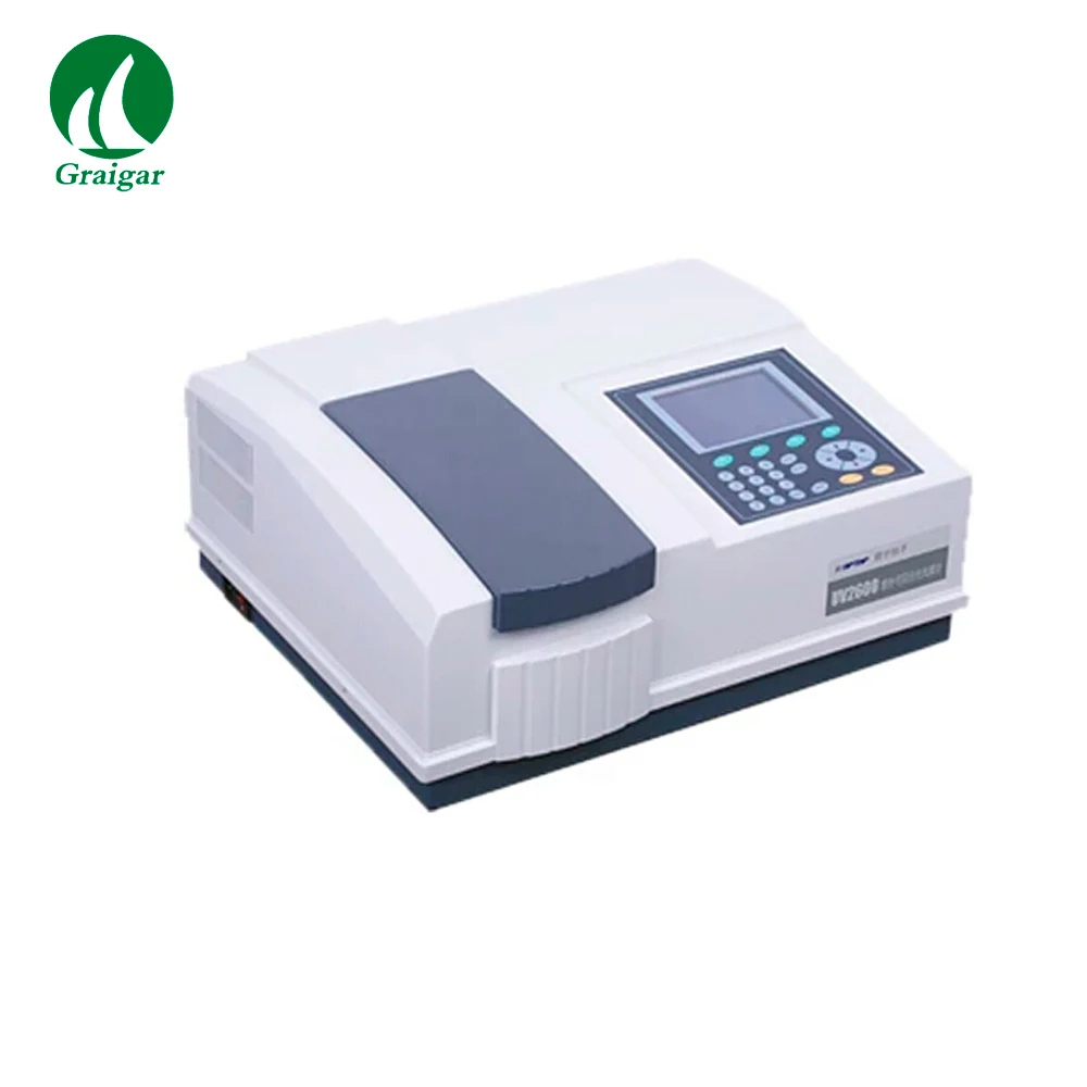 Double Beam UV-VIS Spectrophotometer UV2600 with  low stray light lasting stability high-SNR