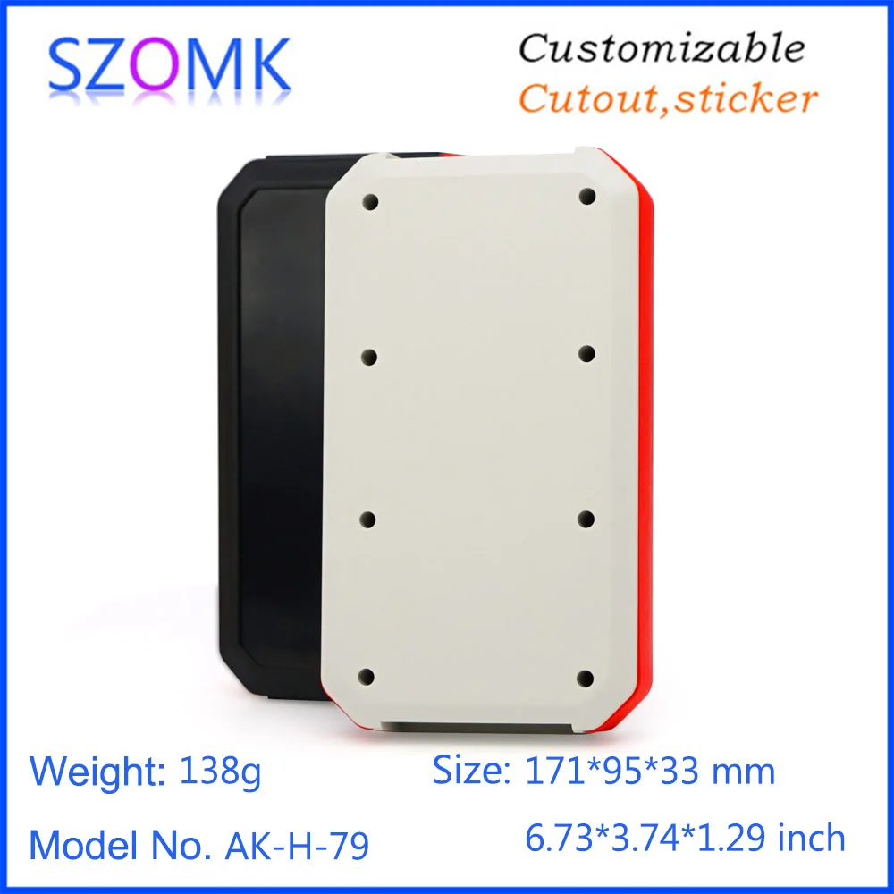 1 Piece 171*95*33mm hot selling handheld enclosure for electronics junction box IP65 waterproof instrument housing device box