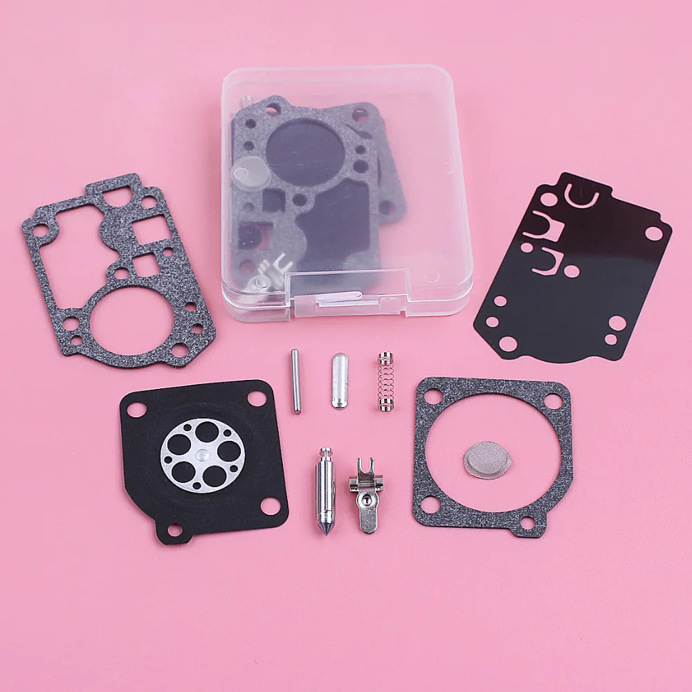 2pcs/lot Carburetor Repair Rebuild Diaphragm Kit For Zama C1U-W49B Poulan FX26SCE SST25CE Gas Trimmer Replace Part