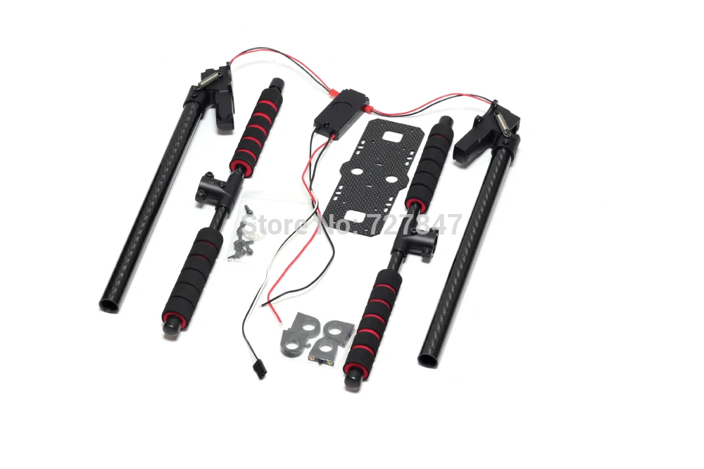 650 Quick Install Retractable Landing Gear Skid Carbon Fiber Best for S500 S550 X500 X550 Tarot650 HML 650 HML650