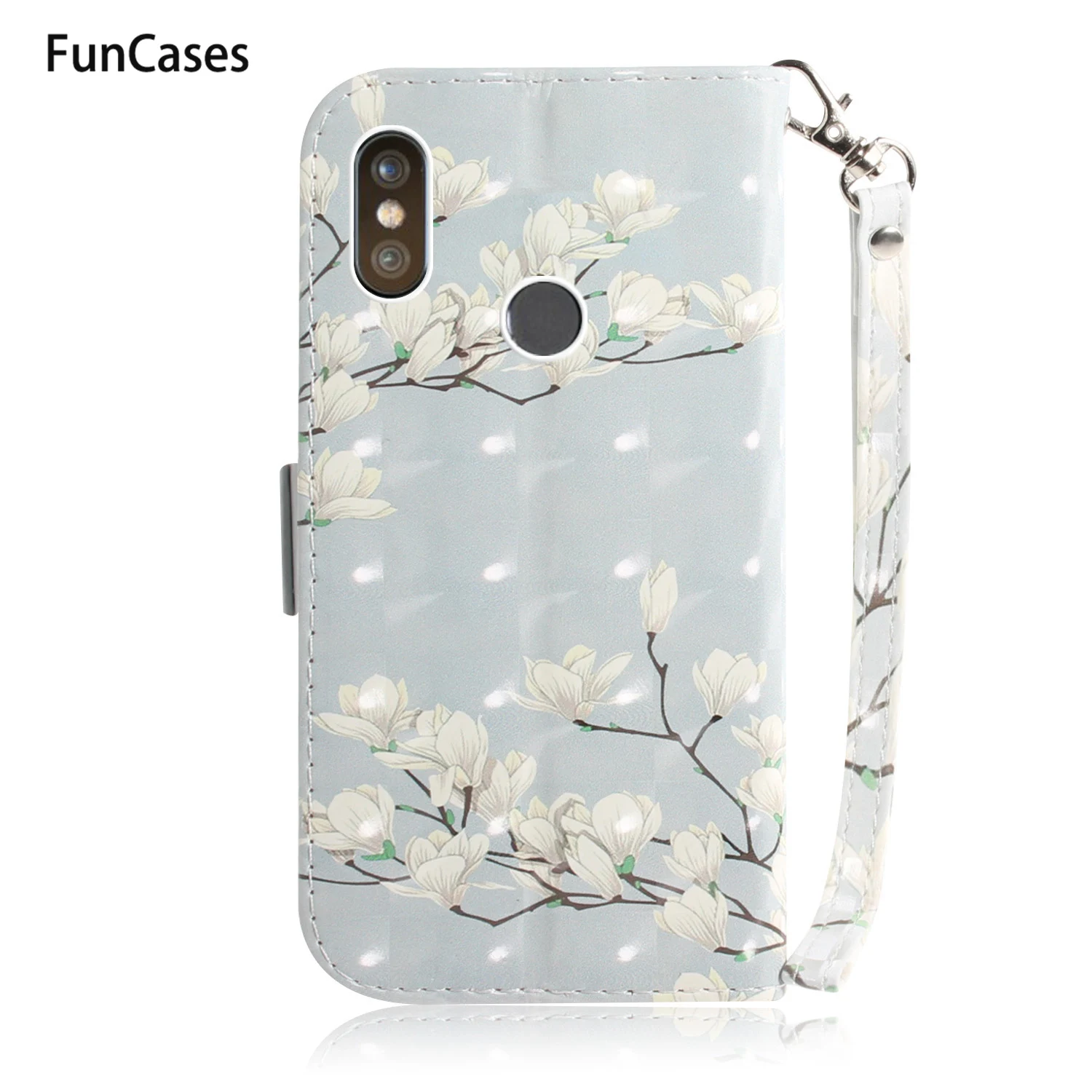 Magnolia Phone Cover For Xiaomi capinha Redmi S2 Cute Telefoon Flip Wallet Case Book sFor Capinha Xiaomi Redmi hoesje Y2 mobile