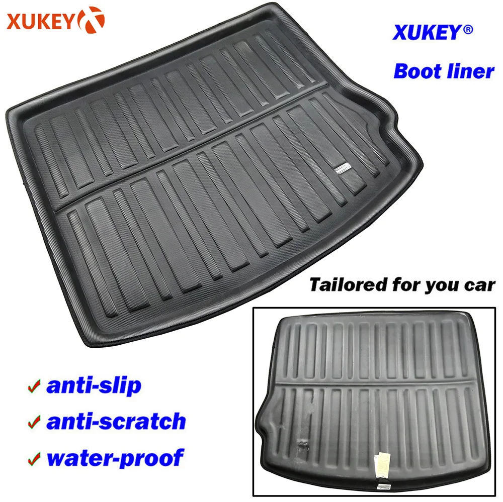 Fit For Mazda 3 Axela BM Hatch Hatchback 2014 2015 - 2018 Rear Trunk Mat Cargo Tray Boot Liner Carpet Protector Floor Pad