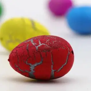 Neuheit Knebelspielzeug für Kinder, niedliche Magie schlüpfen, wachsende tierische Dinosauriereier, Kinderpädagogikspielzeug, GYH -Geschenke, 10 Prozent pro Los 6 Hauptverkäufe Dinosaurier -Eierüberraschung - №1