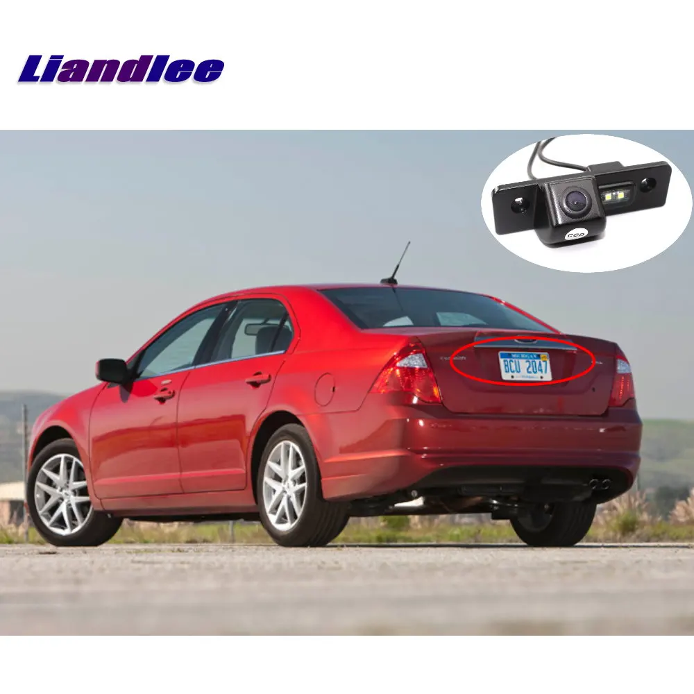 

Car Reverse Parking Camera For Ford Fusion 2002~2012 Backup Rearview Rear View Integrated OEM HD CCD CAM Accessories