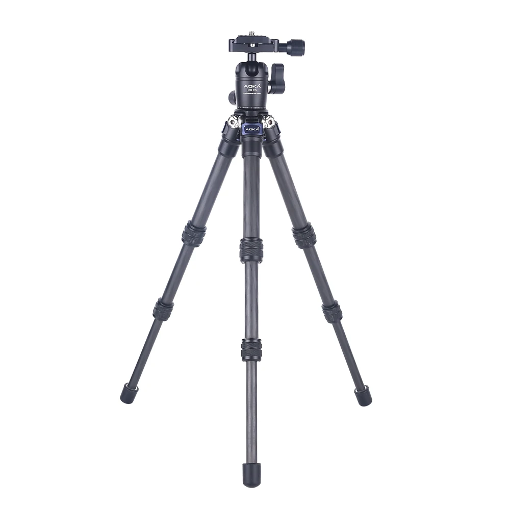 AOKA CMP163C 496g Max Loading 3kgs Lightweight Table Mobile DSLR Carbon Fiber Mini Tripod for Camera Phone