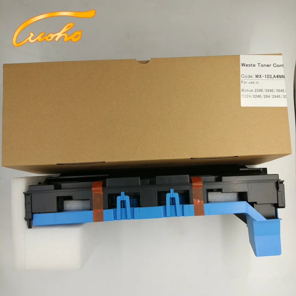 WX-103 Waste Toner Box For Konica Minolta Bizhub C224 C284 C364 C221 C224E C364E C284E c454 c7822  waste toner bottle container