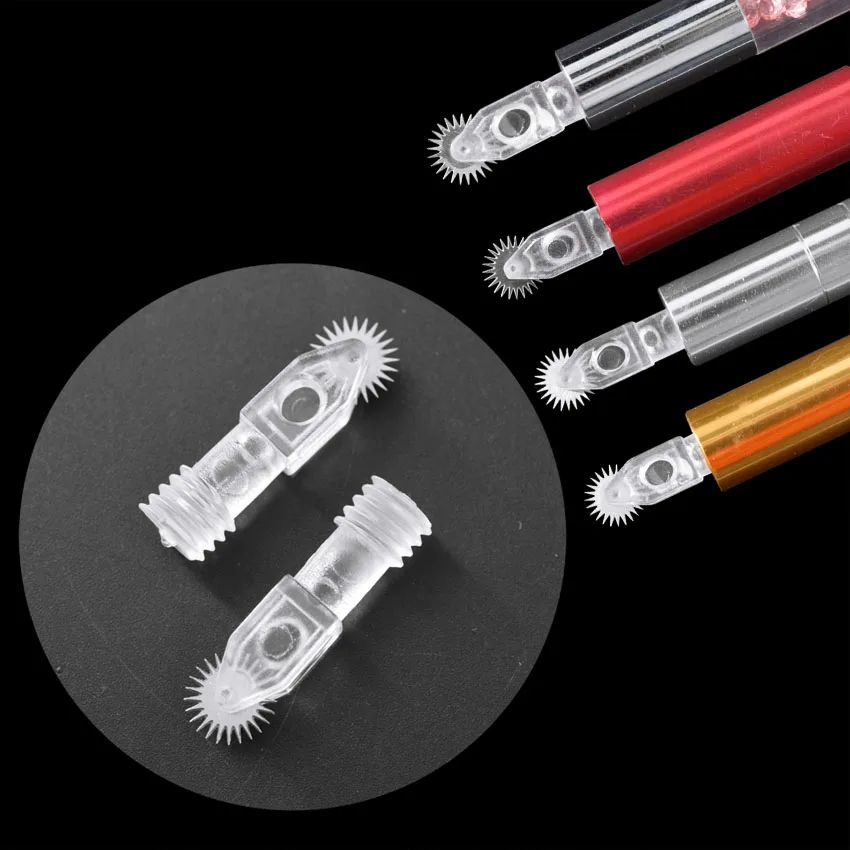 

10pcs Microblading Needles Fog Eyebrow Permanent Makeup 3D Embroidery for Tattoo Manual Pen Tattoo Inks Disposable Make Up Tools