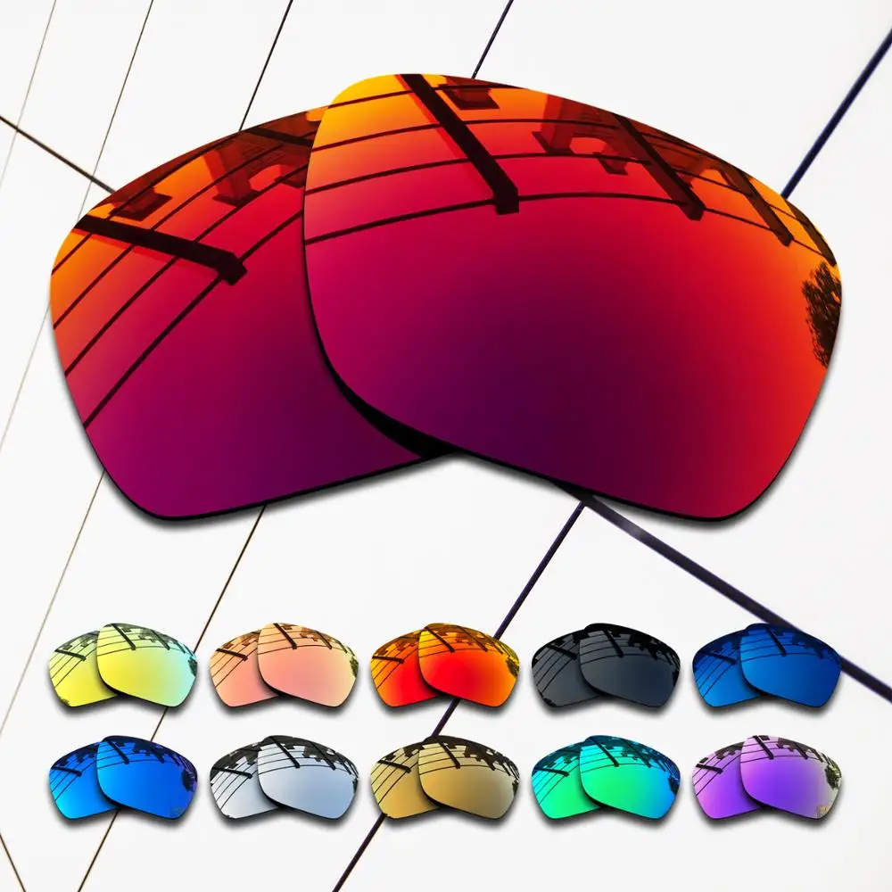 Großhandel EOS Polarisierte Ersatz Linsen für Oakley Straightlink OO9331 Sonnenbrille-Sorten Farben