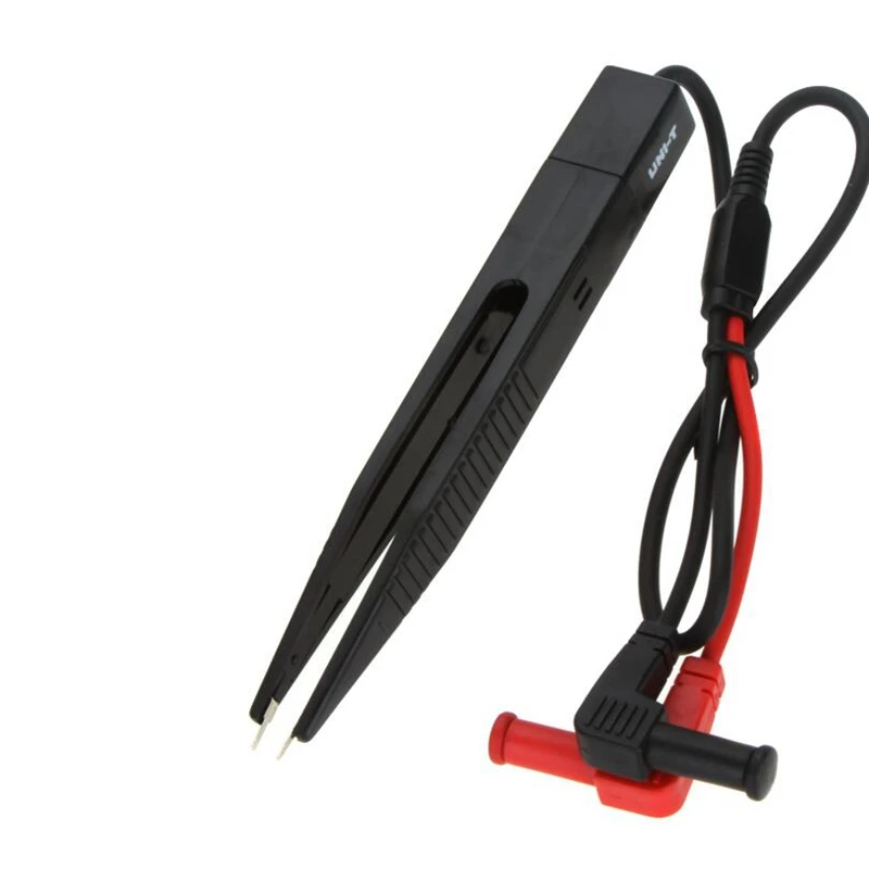 UNI-T UT-L01 SMD SMT Chip Test Clip Lead Probe Multimeter Meter Tweezer Capacitor Resistance Multimeter test lead probe