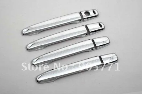 

High Quality Chrome Door Handle Cover Smart for Mitsubishi Lancer EVO X free shipping