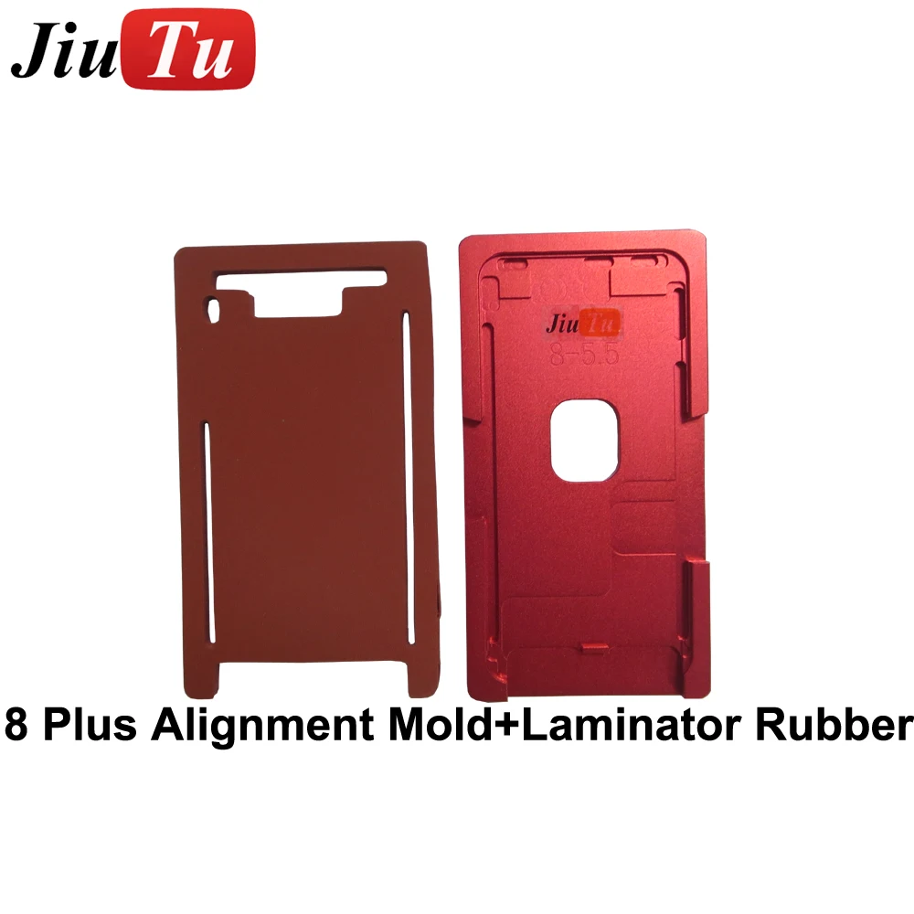 

Jiutu Glass Frame Aluminium Mould For iPhone 6G Laminator Mold Metal For OCA laminating LCD Repair Machine Glass Refurbished