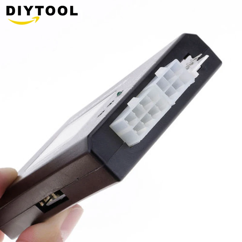 1 pz Digital LCD Power Supply Tester Computer multifunzione 20 24 Pin LCD HD ATX BTX Test di tensione sorgente batteria tester