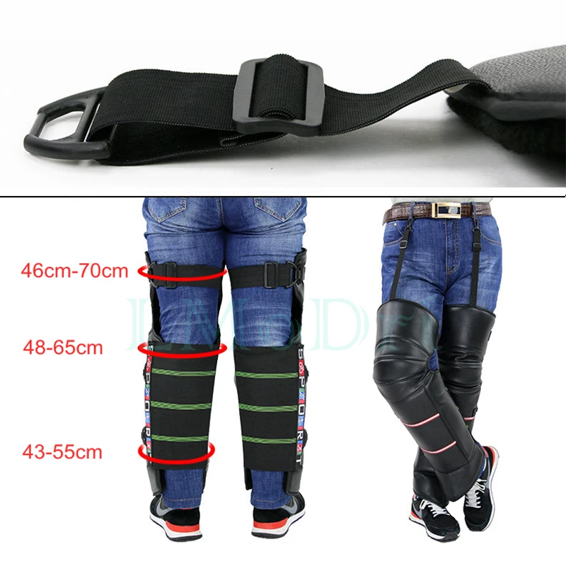 Lmodri Winter Scooter Motorrijder Warm Houden Kneepad Winddicht Warming Knie Pads Benen Protector Verdikking Koude-Proof