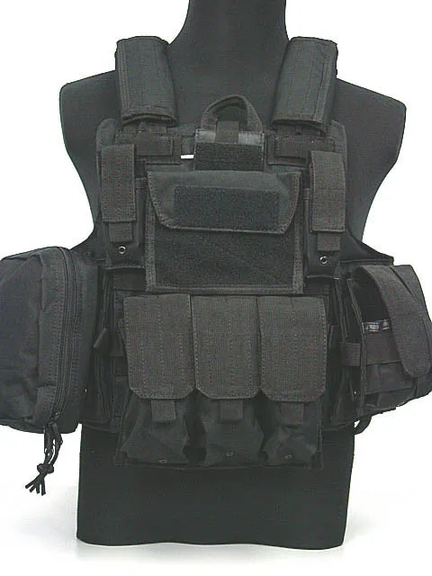 Molle Combat Strike Plate Carrier CIRAS Vest Coyote Brown/BLACK/OD