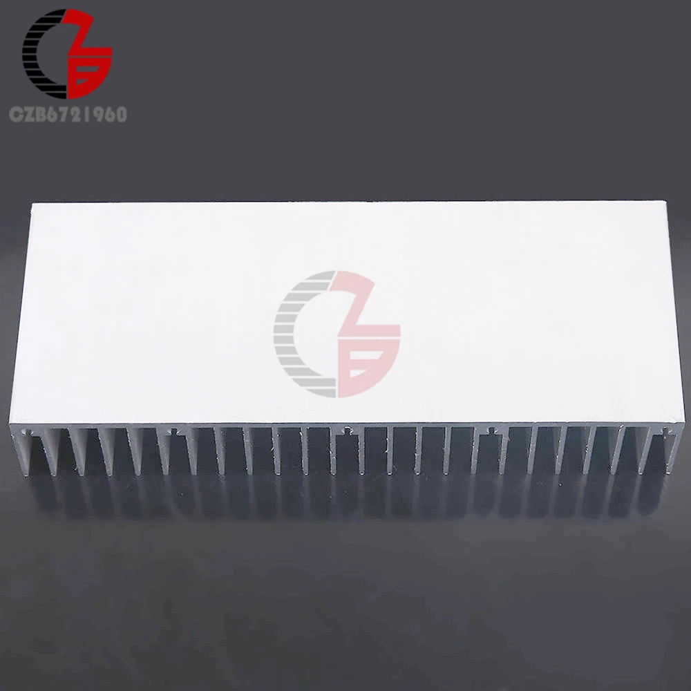 60X150X25 Mm Aluminium Wastafel Panas Heatsink Radiator Pemanas Disipasi Panas Pendingin untuk Amplifer LED COB power IC Transistor