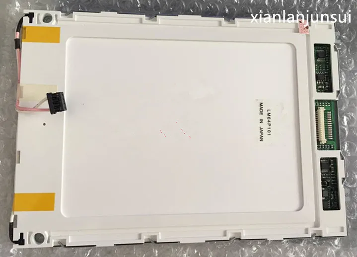 LM64P101 LM64P101R LM64P10 7.4 "640x480จอแสดงผลแอลซีดีฟิล์มสีดำ