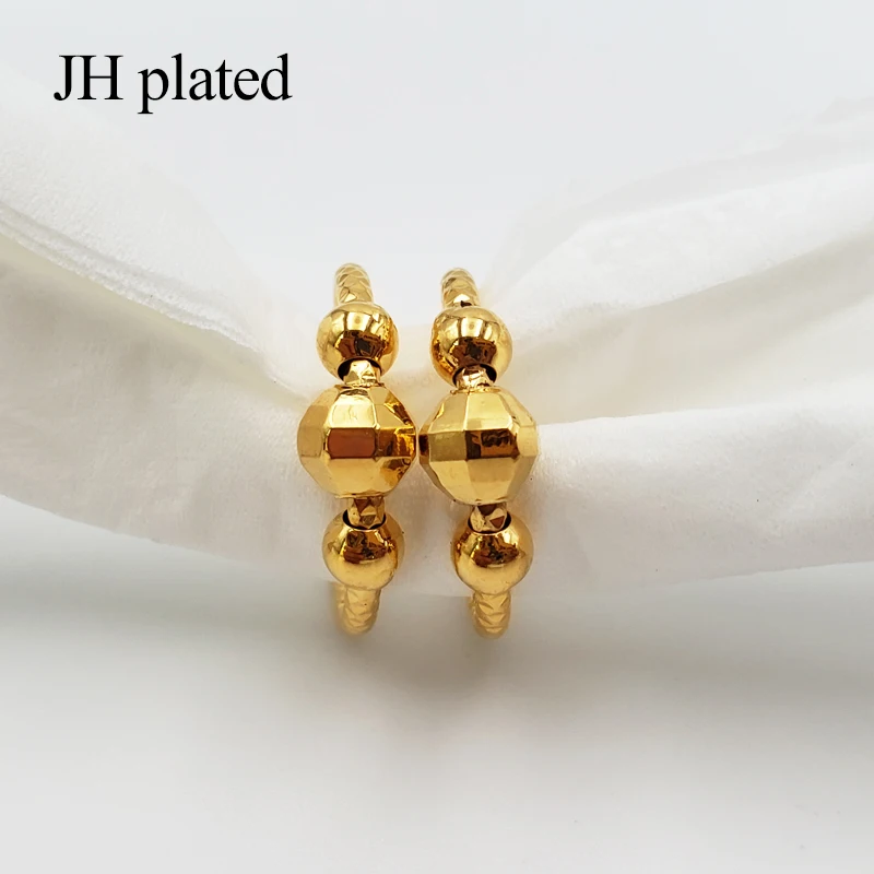 Earrings Fashion Gold Color Small hoop Earrings for Women/Girls Jewelry with Ethiopian Africa Arabia Middle East Best Gifts