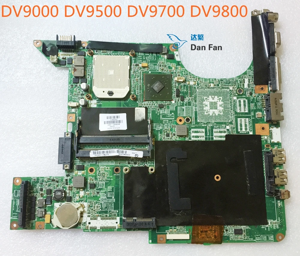 

459567-001 For HP DV9000 DV9500 DV9700 DV9800 Laptop Motherboard DA0AT2MB8H0 Mainboard 100%tested fully work