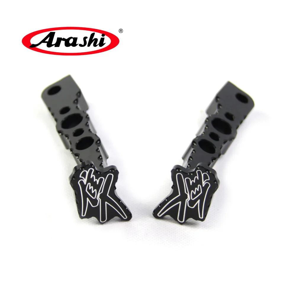 Arashi For SUZUKI GSXR1300 2008 - 2020 Rear Foot Pegs HAYABUSA GSX1300R GSX 1300 R 2009 2010 2011 2012 2013 2014 2015 Footrests