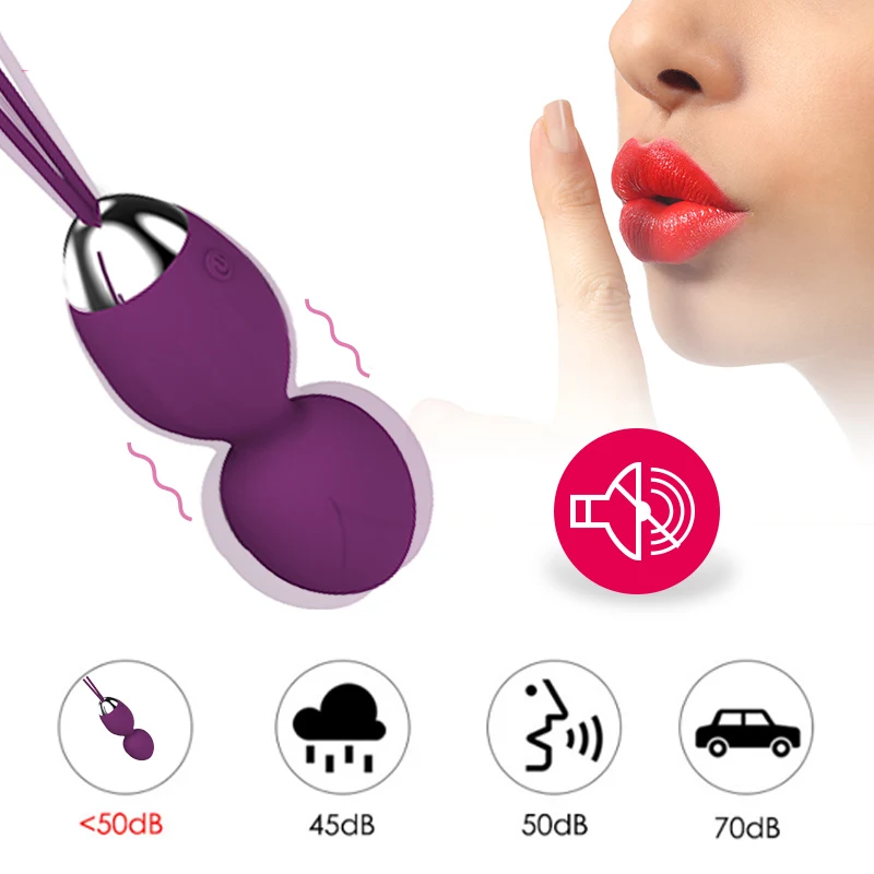 10 Speed Vibrator Kegel Balls Ben wa ball G Spot Vibrator Wireless Remote Control Vaginal tighten Exercise sex toys for Women