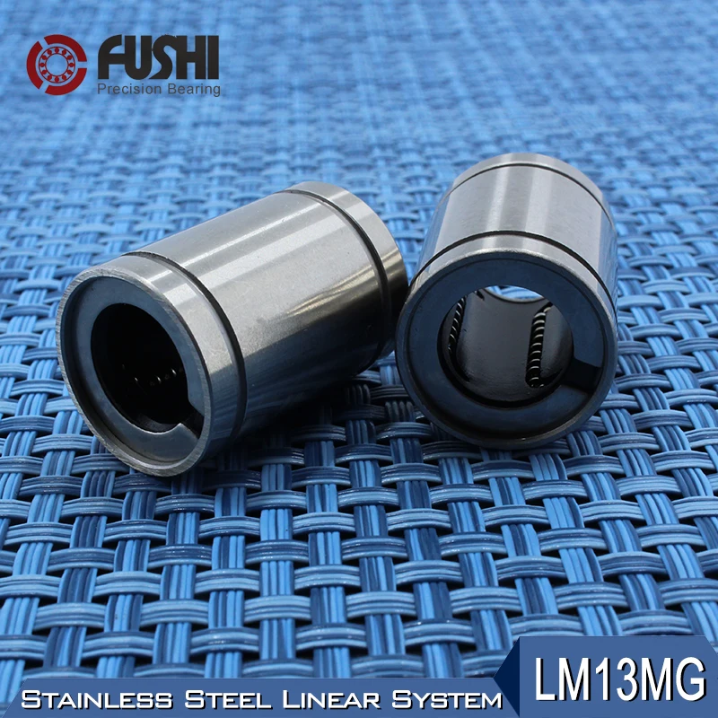 LM13MG Linear Ball Bearings 13x23x32mm (1 PC) Stainless Steel Resin Retainer Linear Bushing LMS13UU Shaft 13MM LMS13 MG Bearing