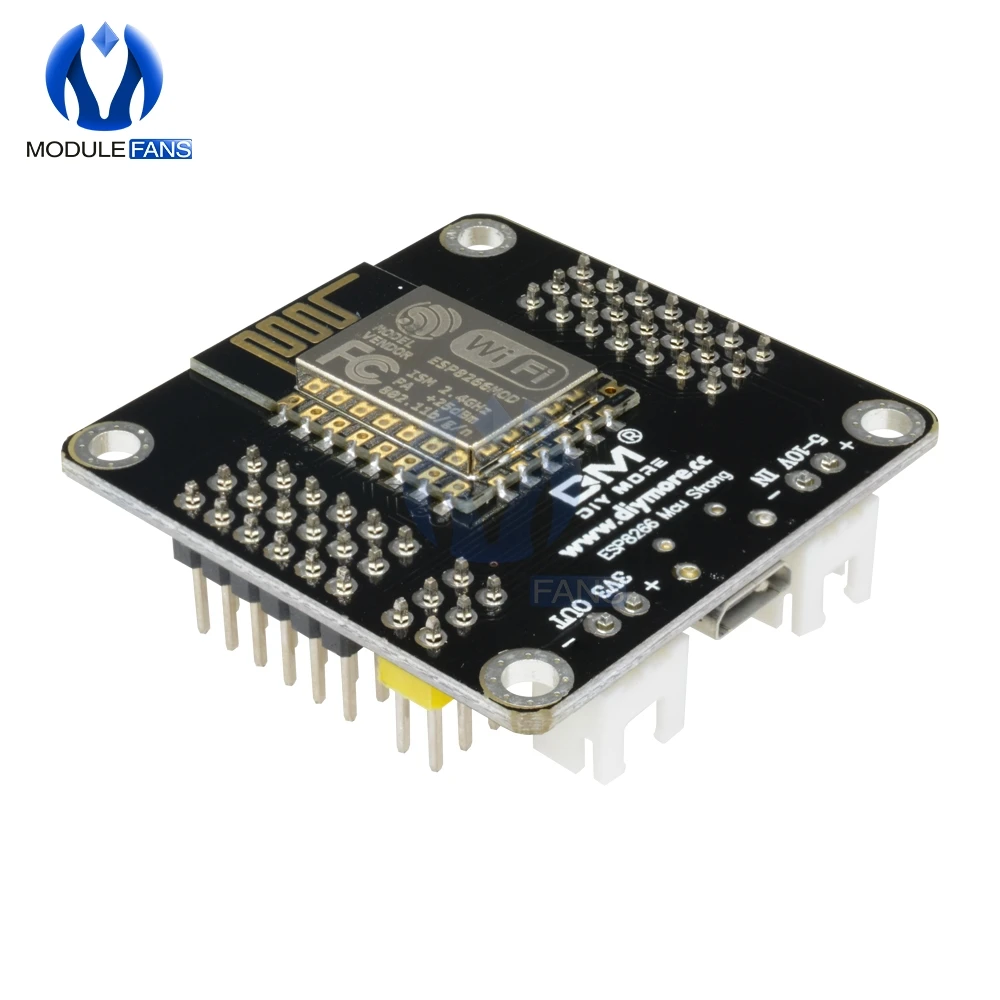 ESP8266 ESP-12 ESP12 ESP-12E CH340 CH340G Wireless Wifi Development Board MCU UART SPI Antenne für Arduino NodeMCU Micro USB – Detail 7