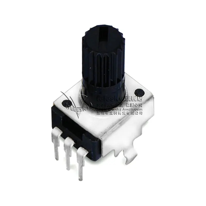 0932 potentiometer vertical adjustable resistance 5k, 10k 50k 100k 3 feet long handle 12.5MM RV09 type