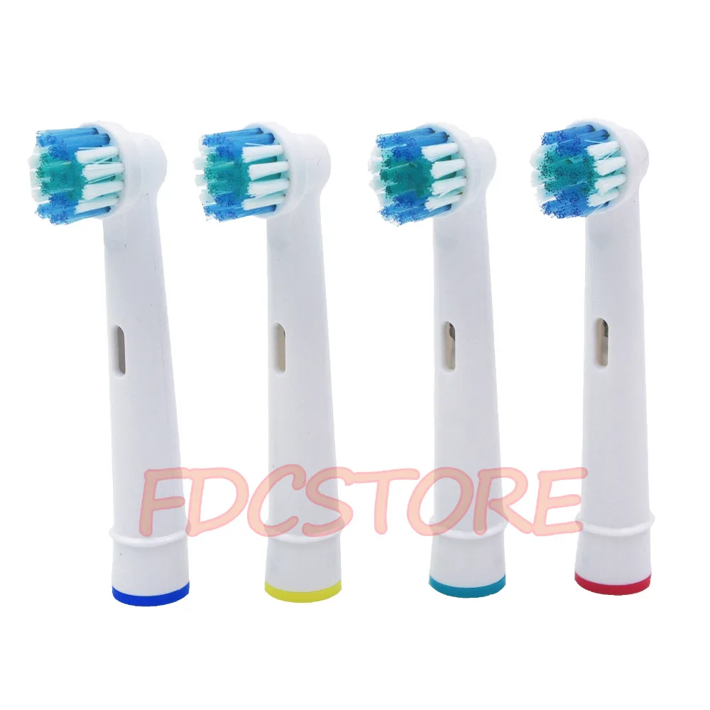 4pcs Replacement Brush Heads For Oral-B Electric Toothbrush fit Braun Professional Care/Professional Care SmartSeries/TriZone