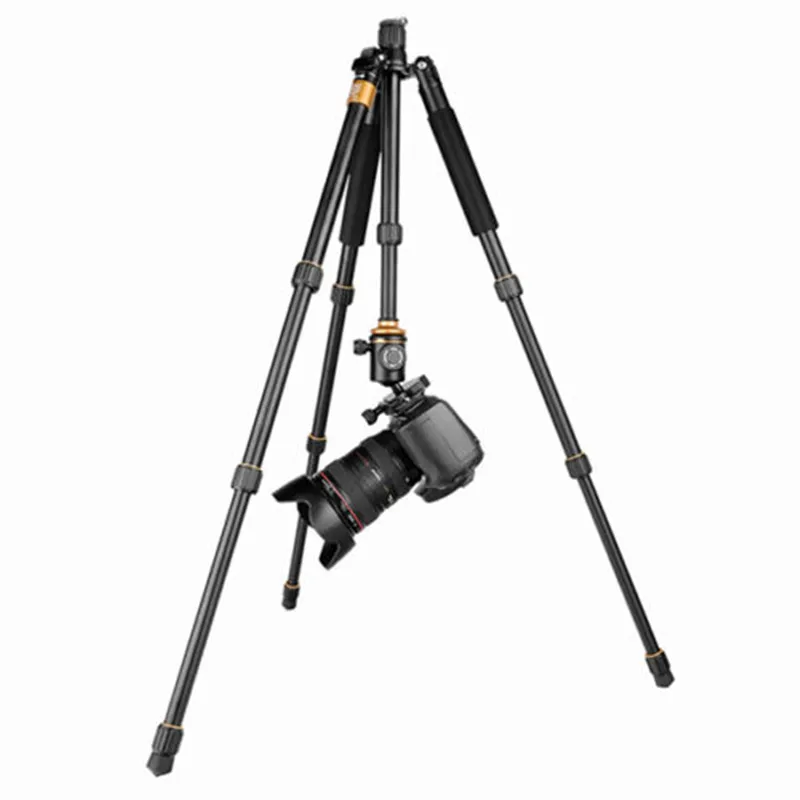 QZSD Q999s Portable Pro  Aluminum alloy Tripod Monopod & Ball Head Compact Travel for DSLR Camera Hot