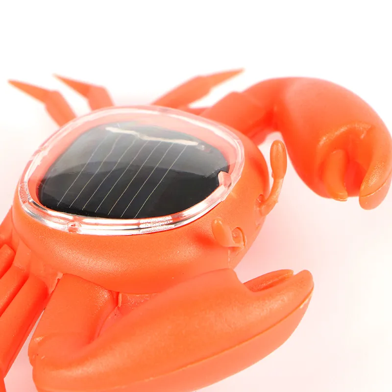 New Solar crab  Lobster Model Solar Toys Children Kids Fashion Educational Toys Novelty Gag Toys Gift