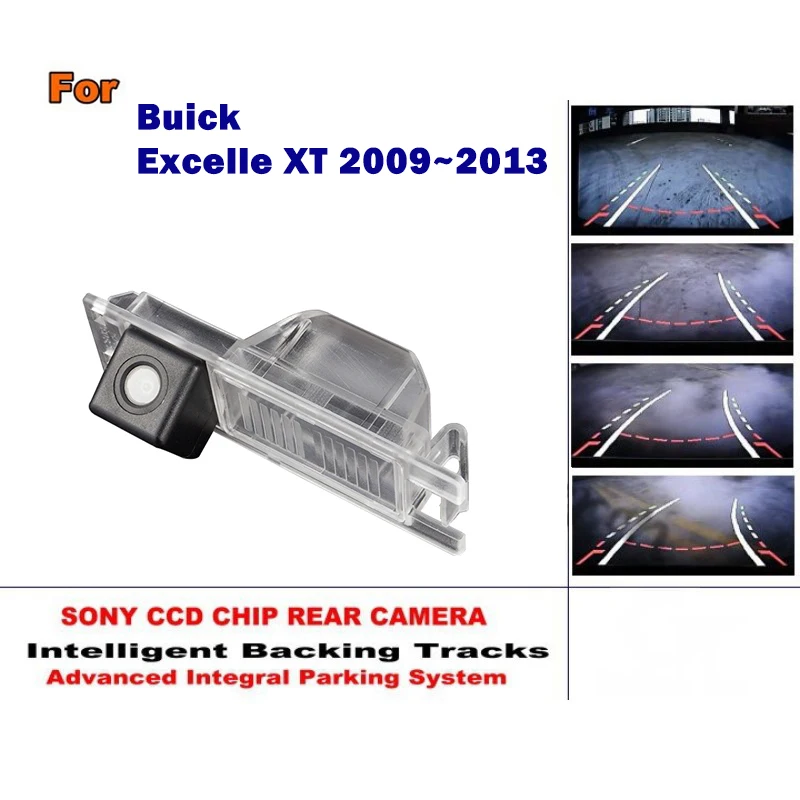 

For Buick Excelle XT 2009~2013 Car Intelligent Parking Tracks Camera / HD Back up Reverse Camera / Rear View Camera