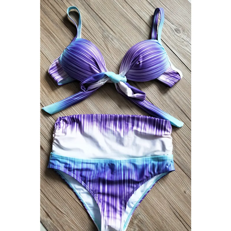 

2019 New Plus Size Swimwear High Waist Bikini Women Bathing Suits Hot Sexy Biquini Female Bandage Brazilian Bikinis XL 2XL 3XL