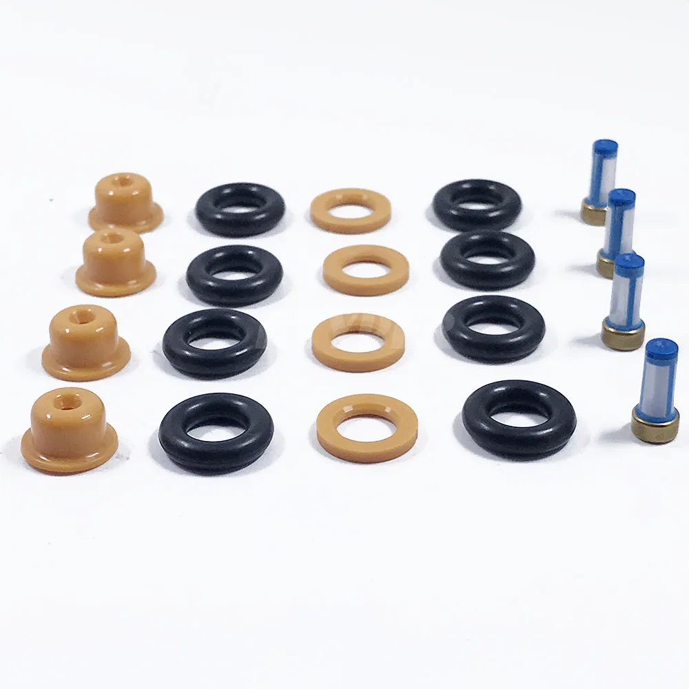4세트 35310-23010 아우디 A4 S4 TT, 골프, 파사트, 뷰익, 포드, 현대 엘란트라 티뷰론용 연료 인젝터 수리 키트