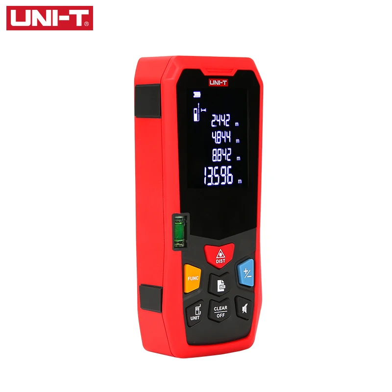 UNI-T Laser Range Finder 40M 50M 60M LM Series Digital Laser Distance Meter Trena Tape Build Measure Electronic Ruler