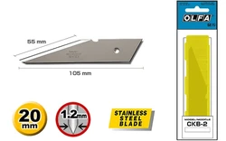 MADE IN JAPAN OLFA CKB-2 Blade blades for standard-duty craft knife  for CK-2