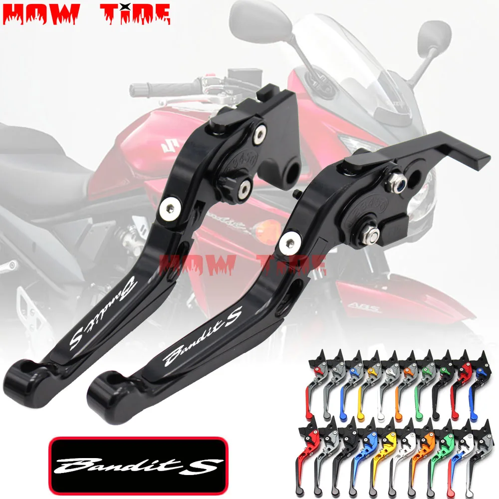 Motorcycle brakes Folding Extendable Adjustable Clutch Levers for SUZUKI GSF 600 S BANDIT SX GSF600S GSF600 1996-1999 1998 CNC