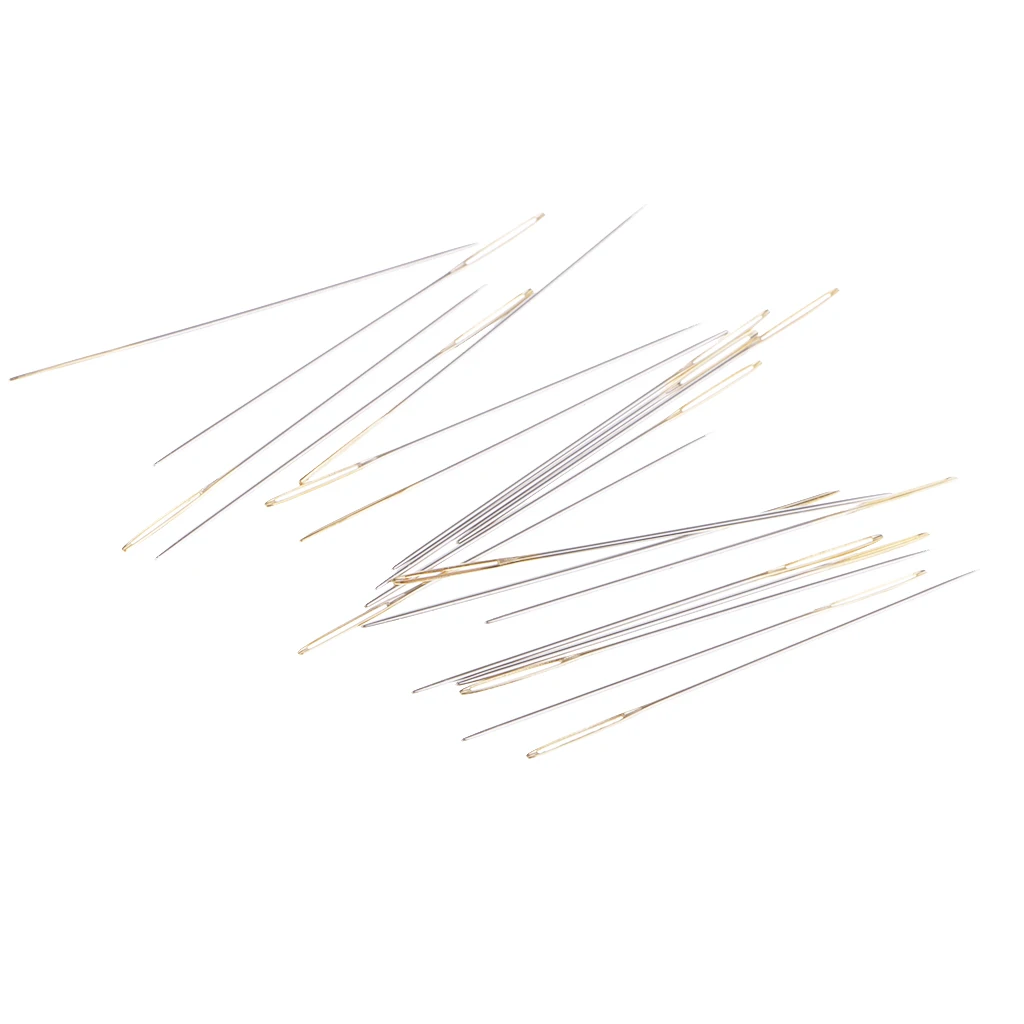 20 Pieces Large-eye Cross Stitch/Embroidery Hand Needles for Embroidery Mending Quilt 28#