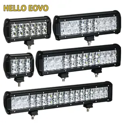 HELLO EOVO LED Bar 5D 4 / 6.5 / 9.5 / 12 17 inch LED Light Bar Offroad Boat Car Tractor Truck 4x4 SUV ATV Driving LED Work Light