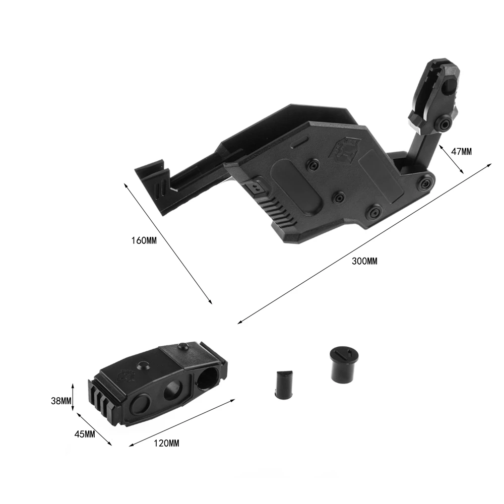 Worker Mod Kits Kriss Vector Body Cover for Nerf Stryfe Modify Toy