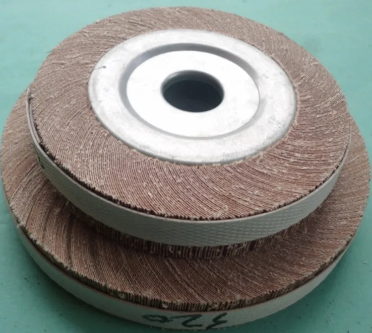 100*25*16mm Abrasive flap wheel for metal wood polishing grinding