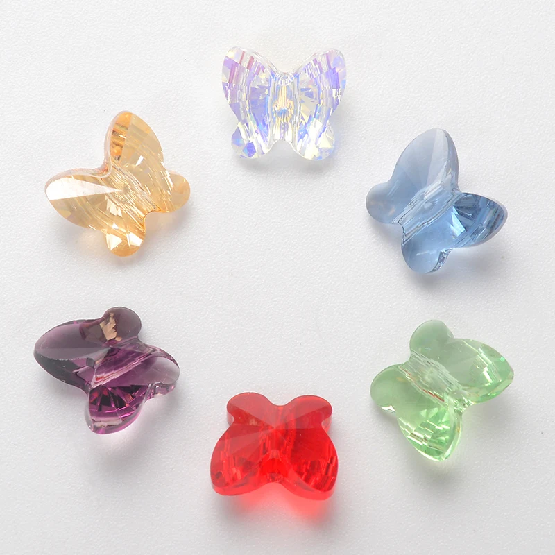 (1 piece) Original Crystals from Austria 5754 Butterfly Bead Rhinestone With Full Drilled Hole for DIY Bracelet Jewelry Making