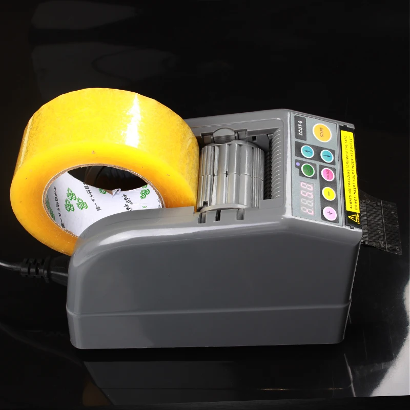 KUAIQU Automatic Tape Dispenser ZCUT-9 Efficient Microcomputer Intelligent large Auto Tape Cutter Tape Cutting Machine ZCUT-9GR