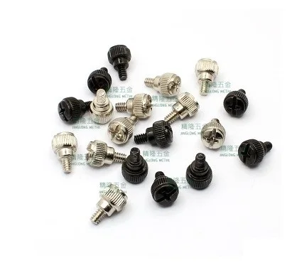 High Quality M3/M4/M5/M6*L computer case knurled hand screws  L=6/8/10/12/16