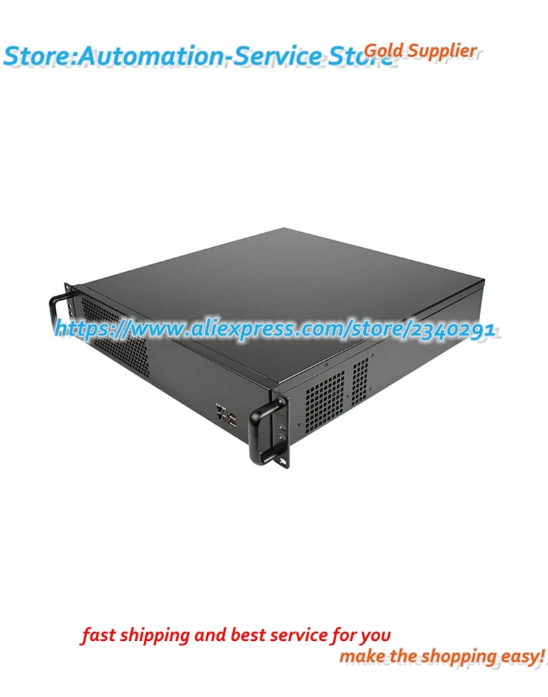 2U Industrial Chassis Industrial Instrument Chassis ATX Installed PC Power