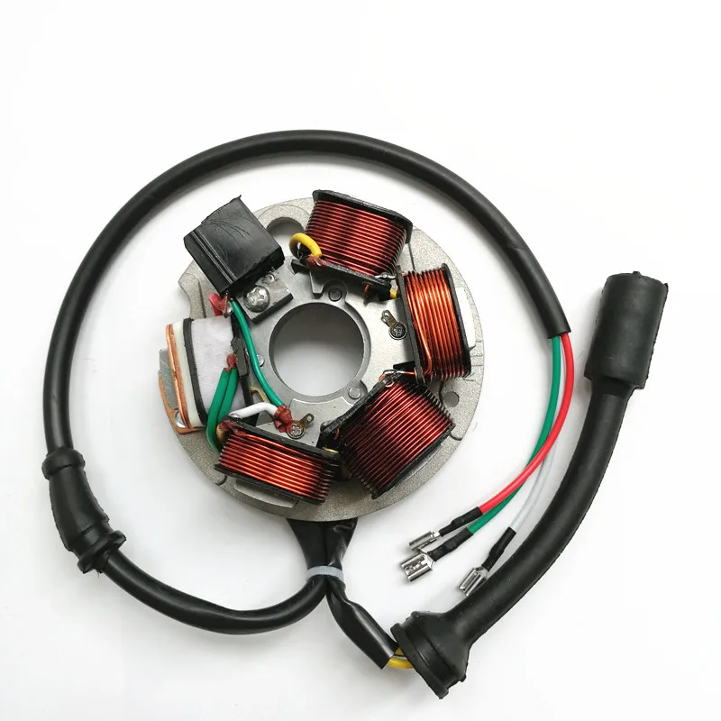Motocykl Generator stojan silnika cewki do PIAGGIO VESPA 3 przewody Ape 50 Fl3 Rst krzyż RST MIX 1996-2017 256309