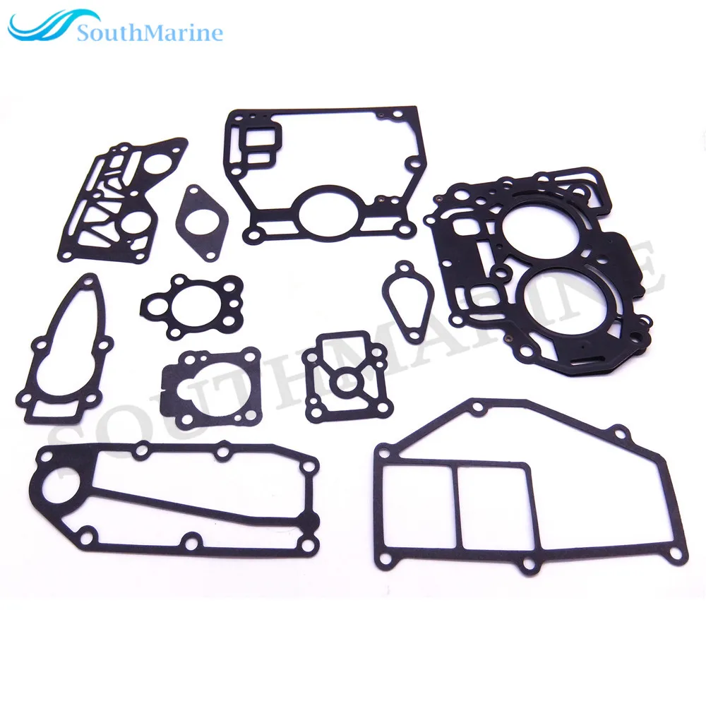 Boat 3V1-87121-0 3V1871210M Complete Power Head Gasket Set for Tohatsu Nissan / 05041395 for Evinrude Johnson 8HP 9.8HP 9.9HP